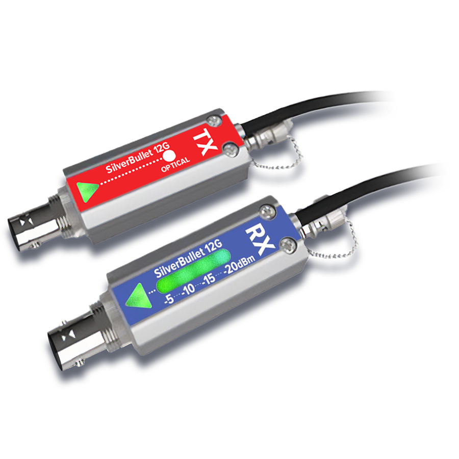 Mini 12G/6G/3G/HD/SDI Optical Extenders