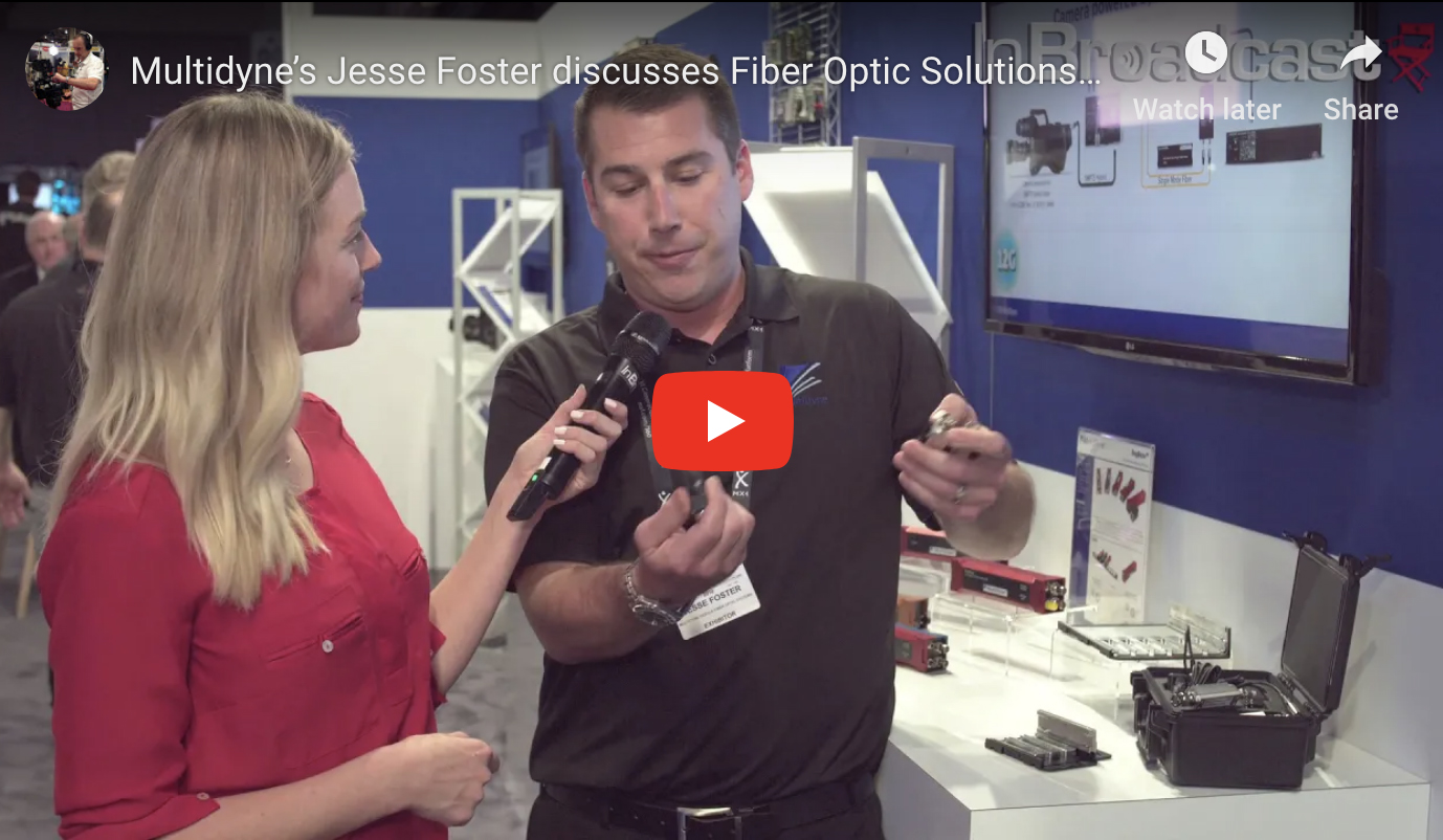 Jesse Foster speaks with InBroadcast at IBC 2018!